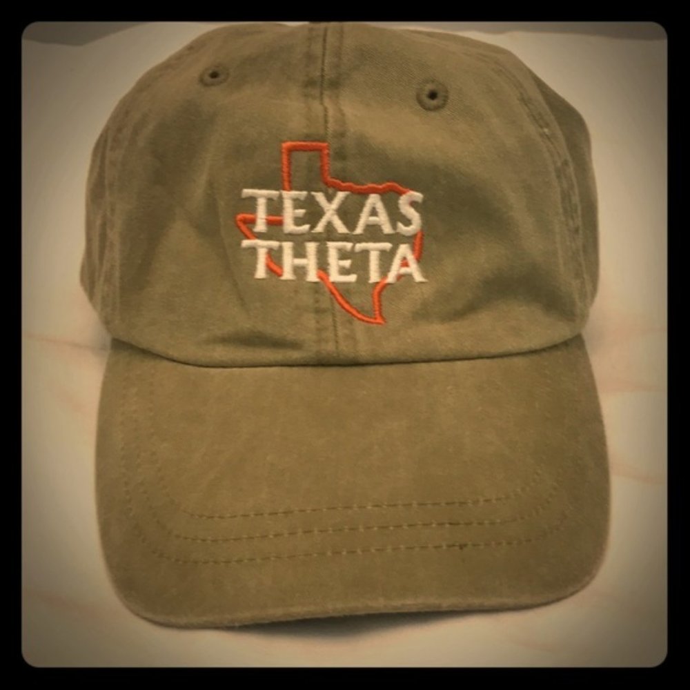 Texas Theta TX-OU 2015 hat with adjustable strap